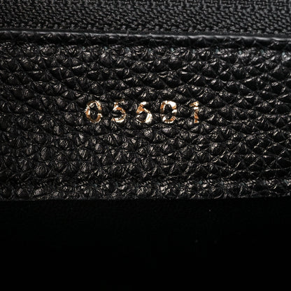 Celine Grained Calfskin Small 16 Top Handle Bag Black 7 of 11