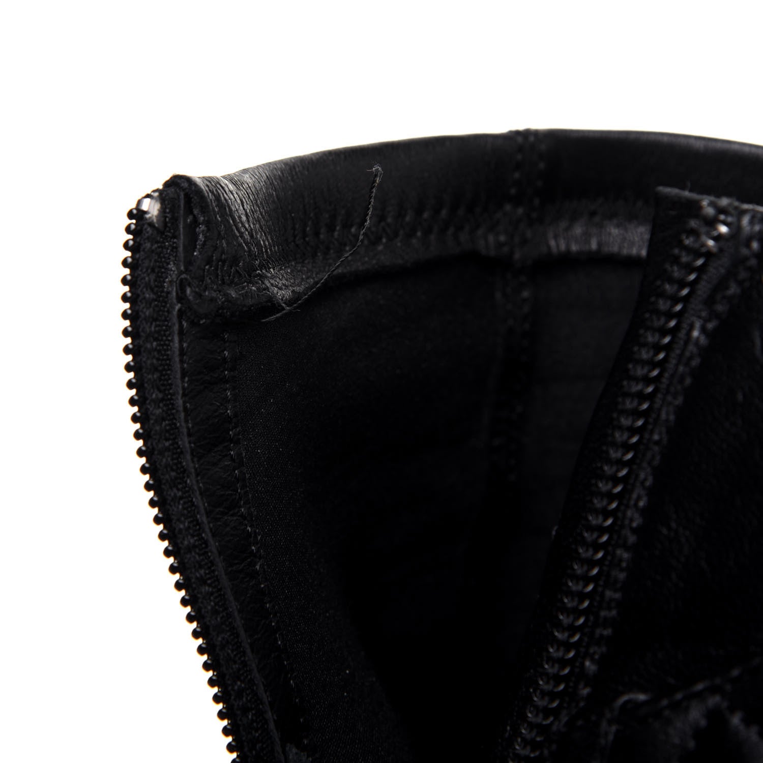 Chanel Lambskin Quilted CC Booties 39 Black 8 of 12