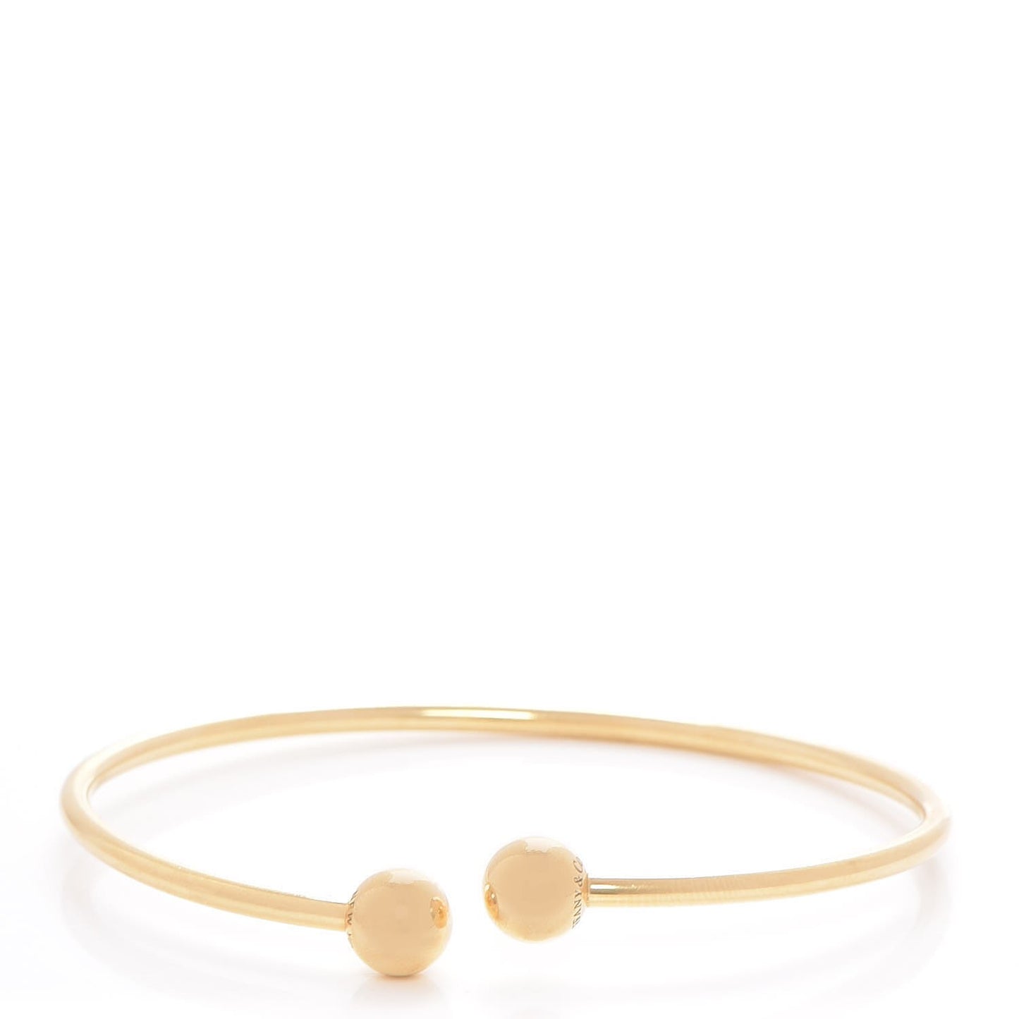 18K Yellow Gold HardWear Ball Wire Bracelet