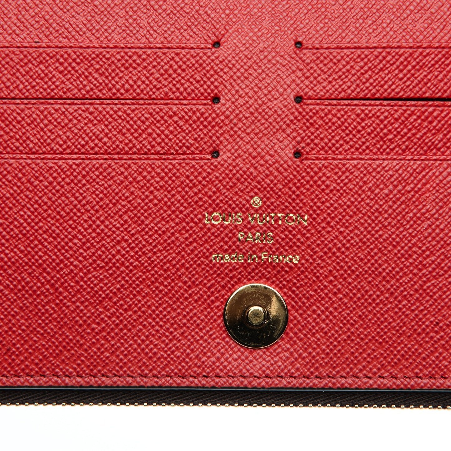 Monogram Adele Wallet Coquelicot