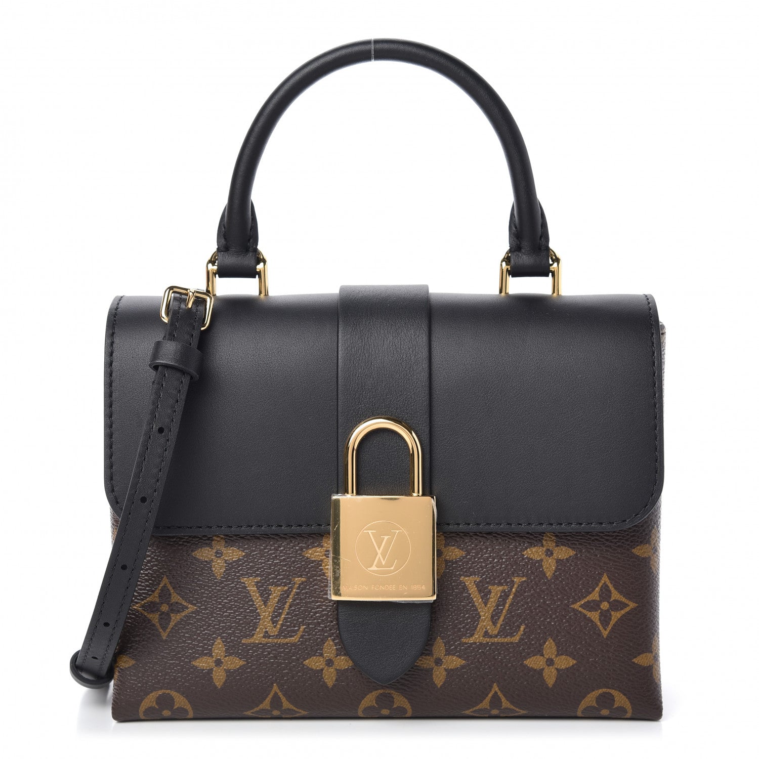 Louis Vuitton Monogram Locky BB Black 1 of 9