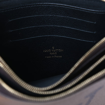 Louis Vuitton Reverse Monogram Giant Double Zip Pochette 7 of 10