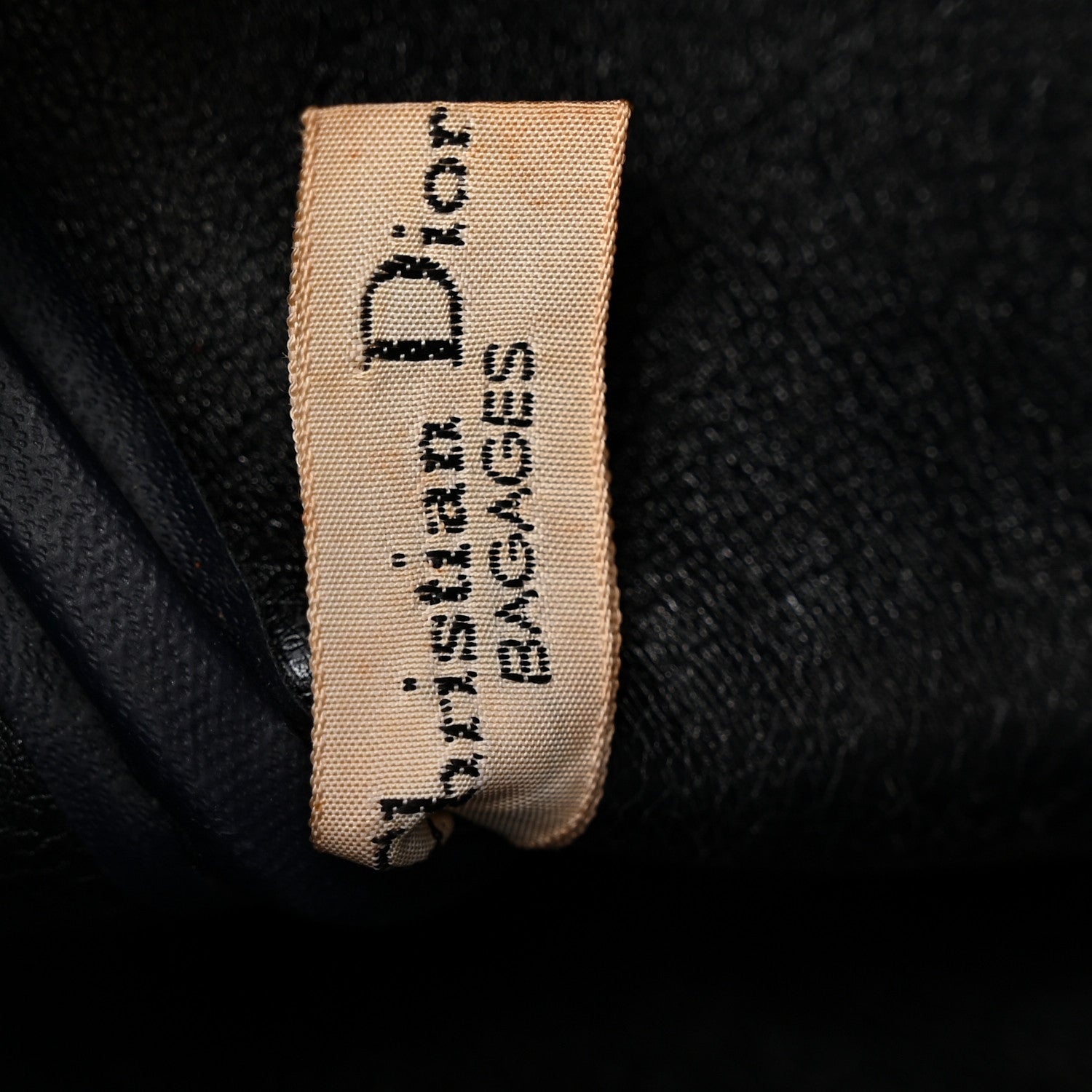 Christian Dior Monogram Boston Navy Blue 6 of 11