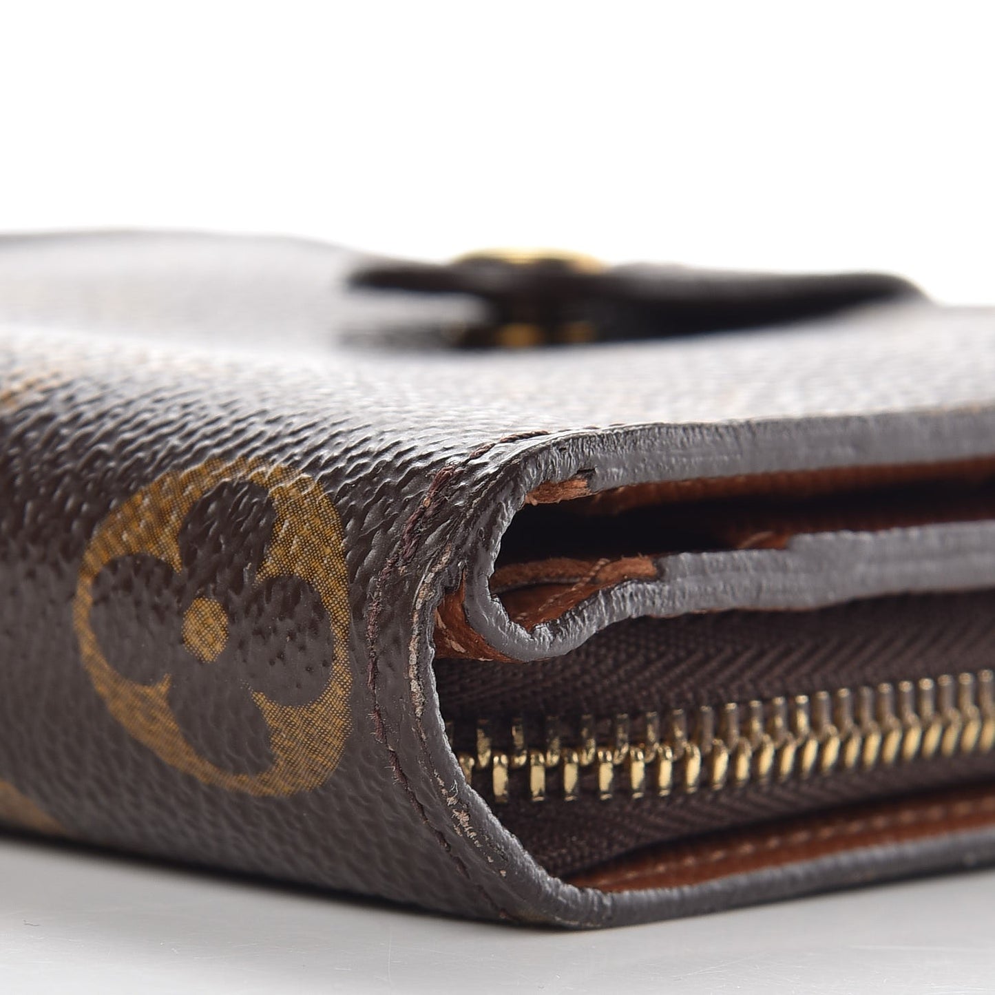 Monogram Compact Zippe Zipped Wallet