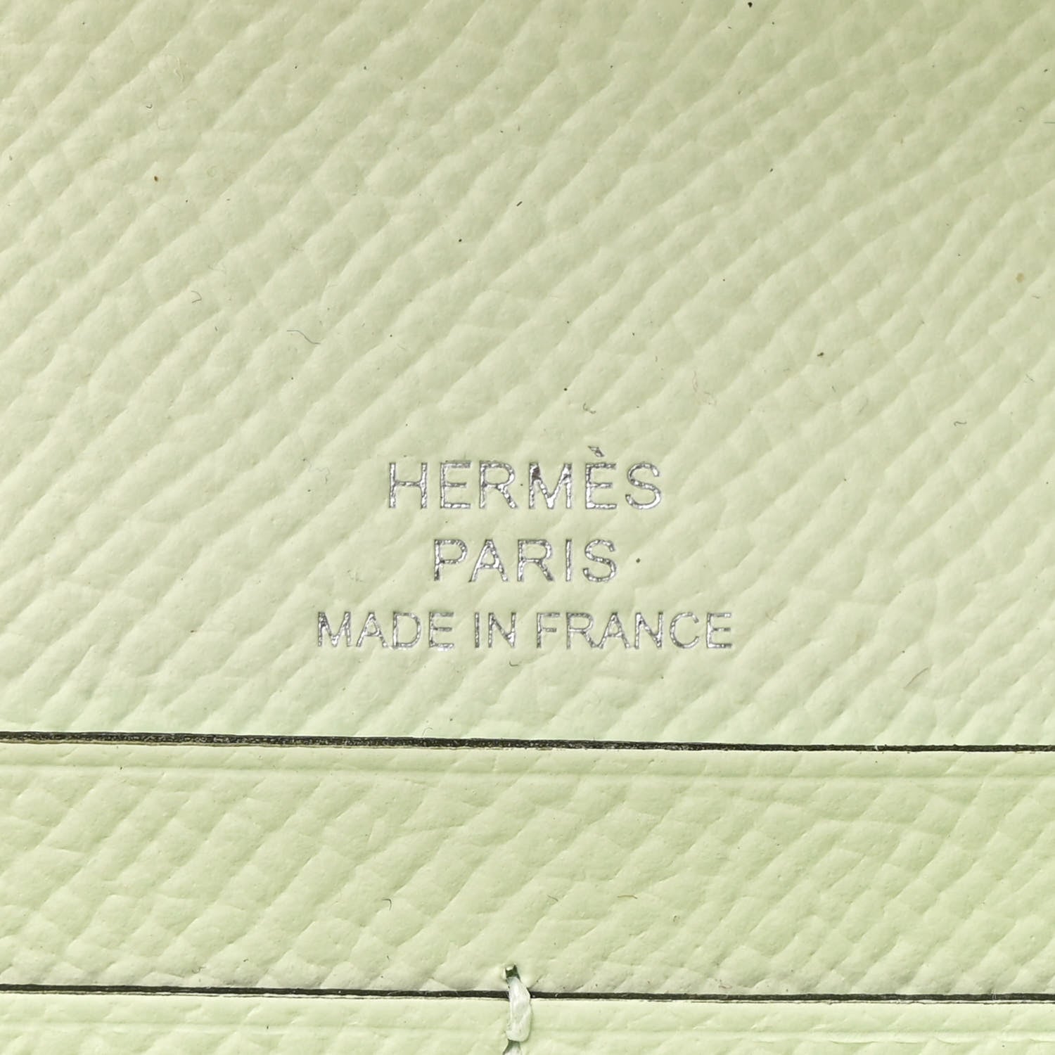 Hermes Epsom Maillon Wallet To Go Vert Fizz 6 of 11