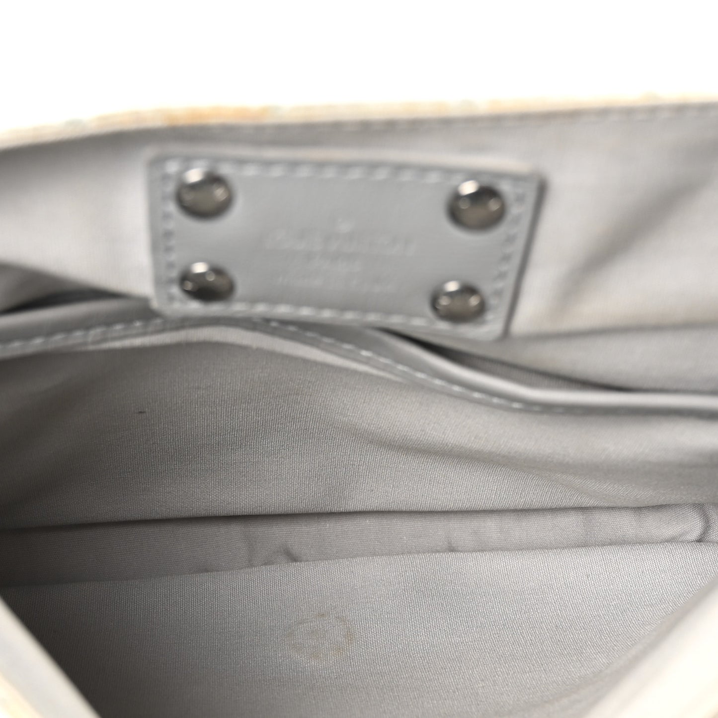 Mini Monogram Patchwork Conte De Fees Musette Grey