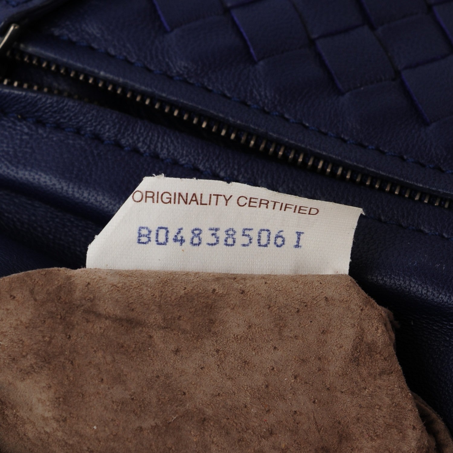 Bottega Veneta Nappa Intrecciato Messenger Bag Atlantic Blue 8 of 8