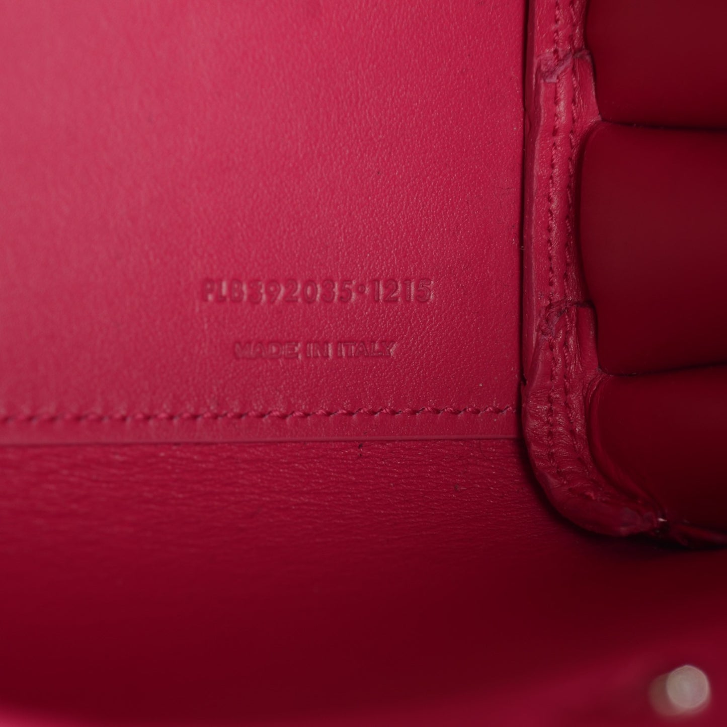 Grained Calfskin Nano Sac De Jour Fuchsia
