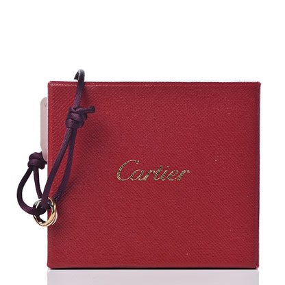 Cartier 18K Pink Yellow White Gold Trinity Adjustable Cord Bracelet Purple 6 of 6