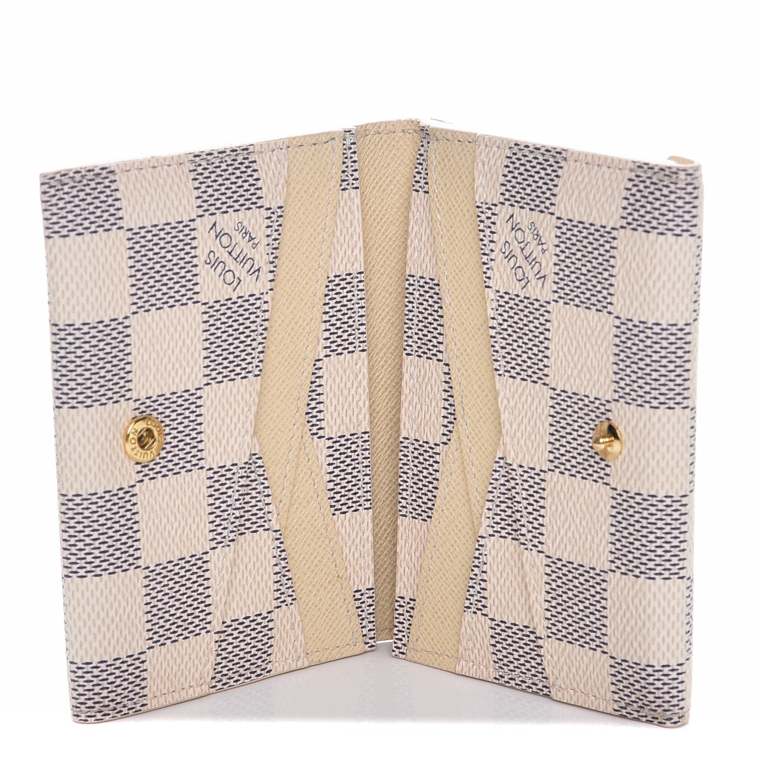 Louis Vuitton Damier Azur Compact Origami Wallet 5 of 7