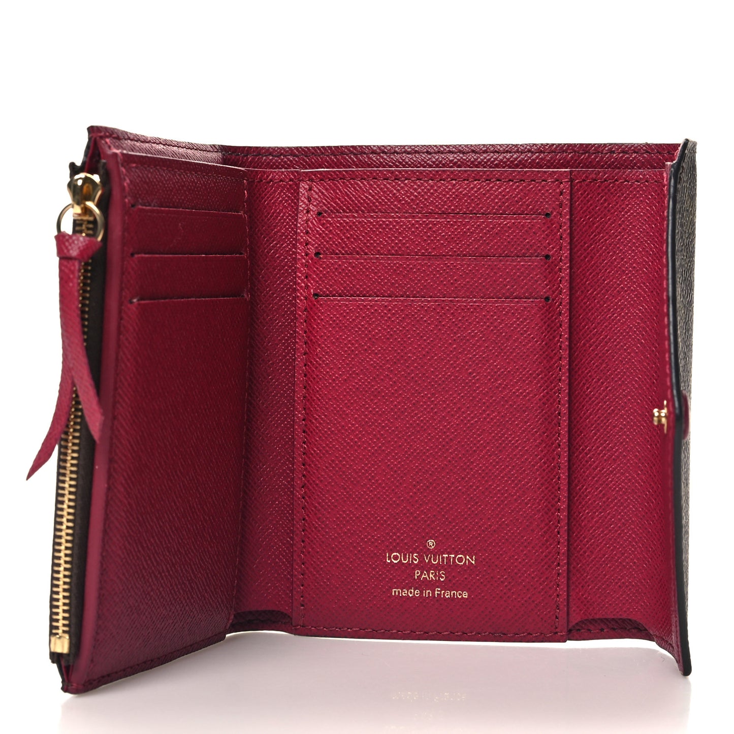 LOUIS VUITTON Monogram Victorine Wallet Fuchsia
