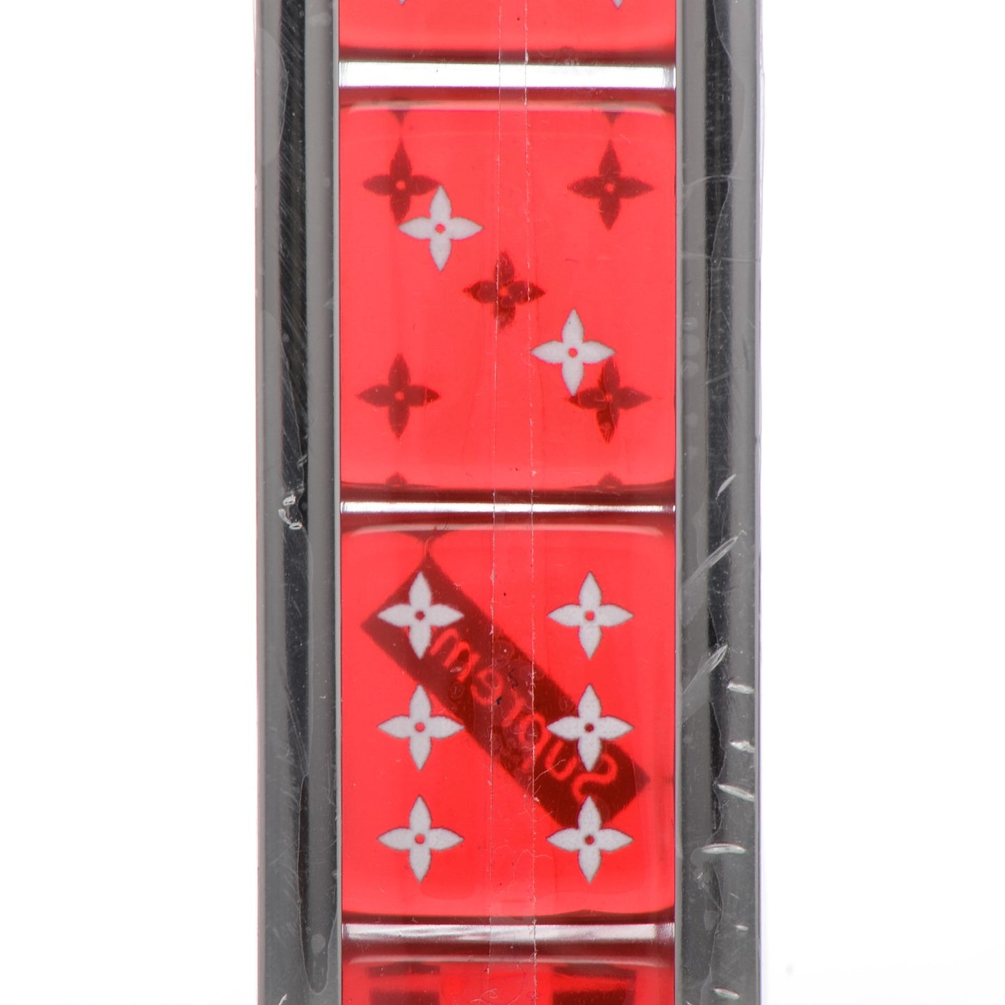 X SUPREME Dice Key Chain Bag Charm Red