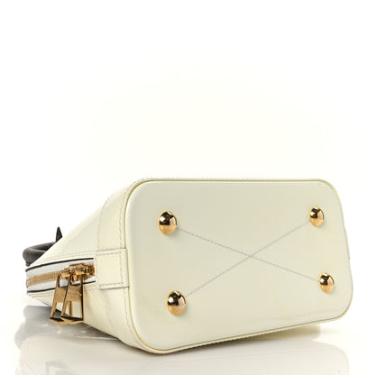 Louis Vuitton Patent Monogram Alma BB White 4 of 8