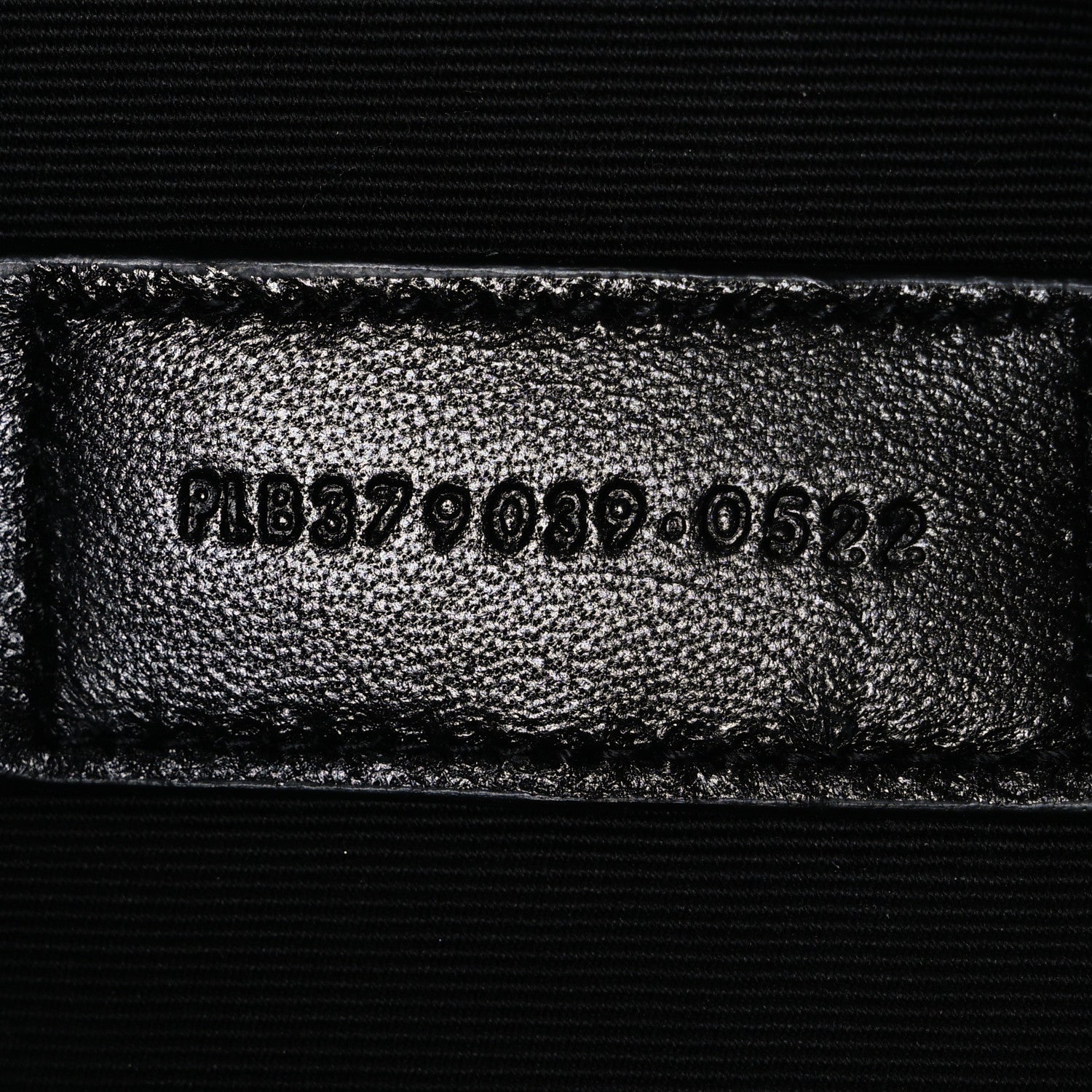 Saint Laurent Linen Canvas Rive Gauche Zipped Pouch Deep Grey Black 7 of 9