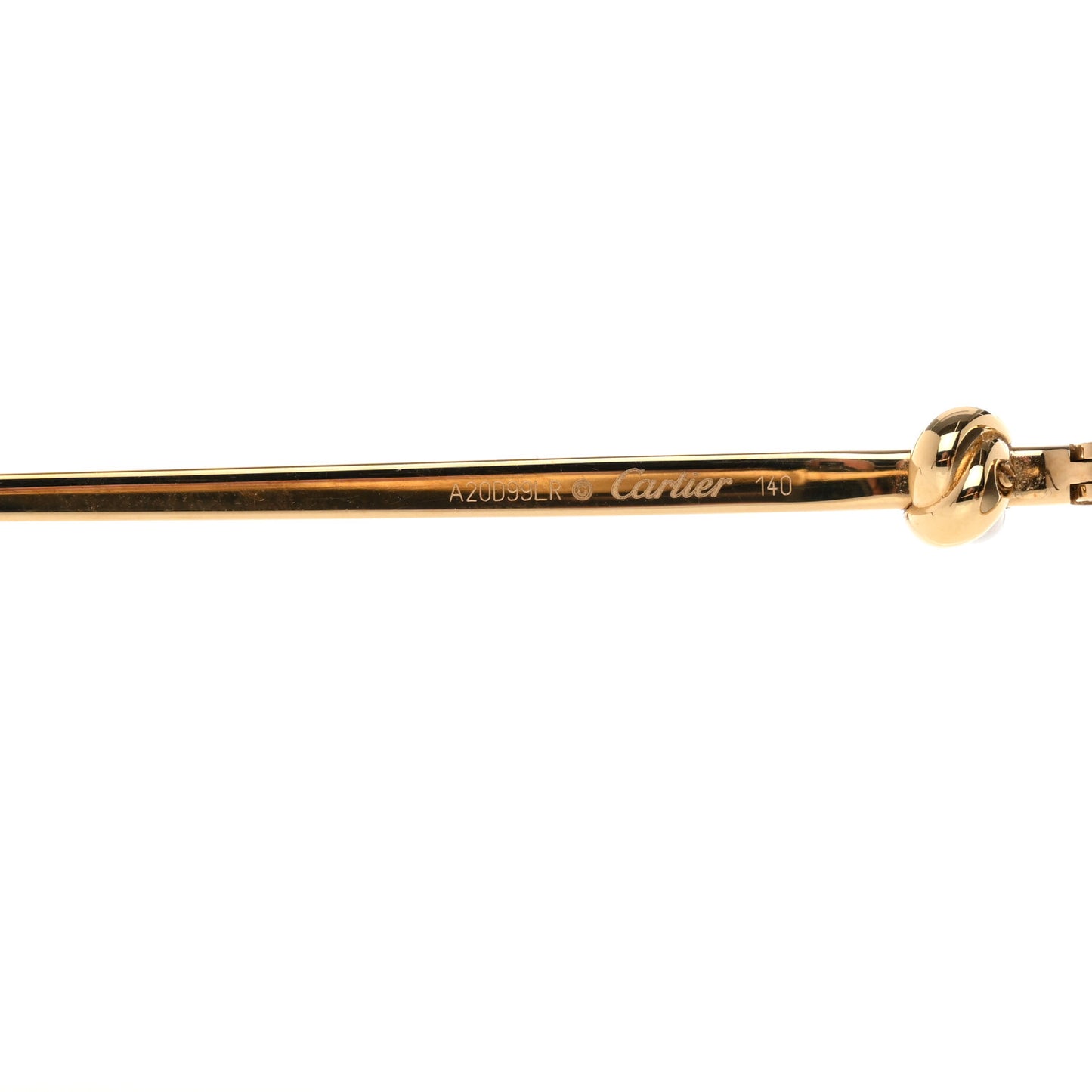 Metal Round Sunglasses CT0226S Gold Silver