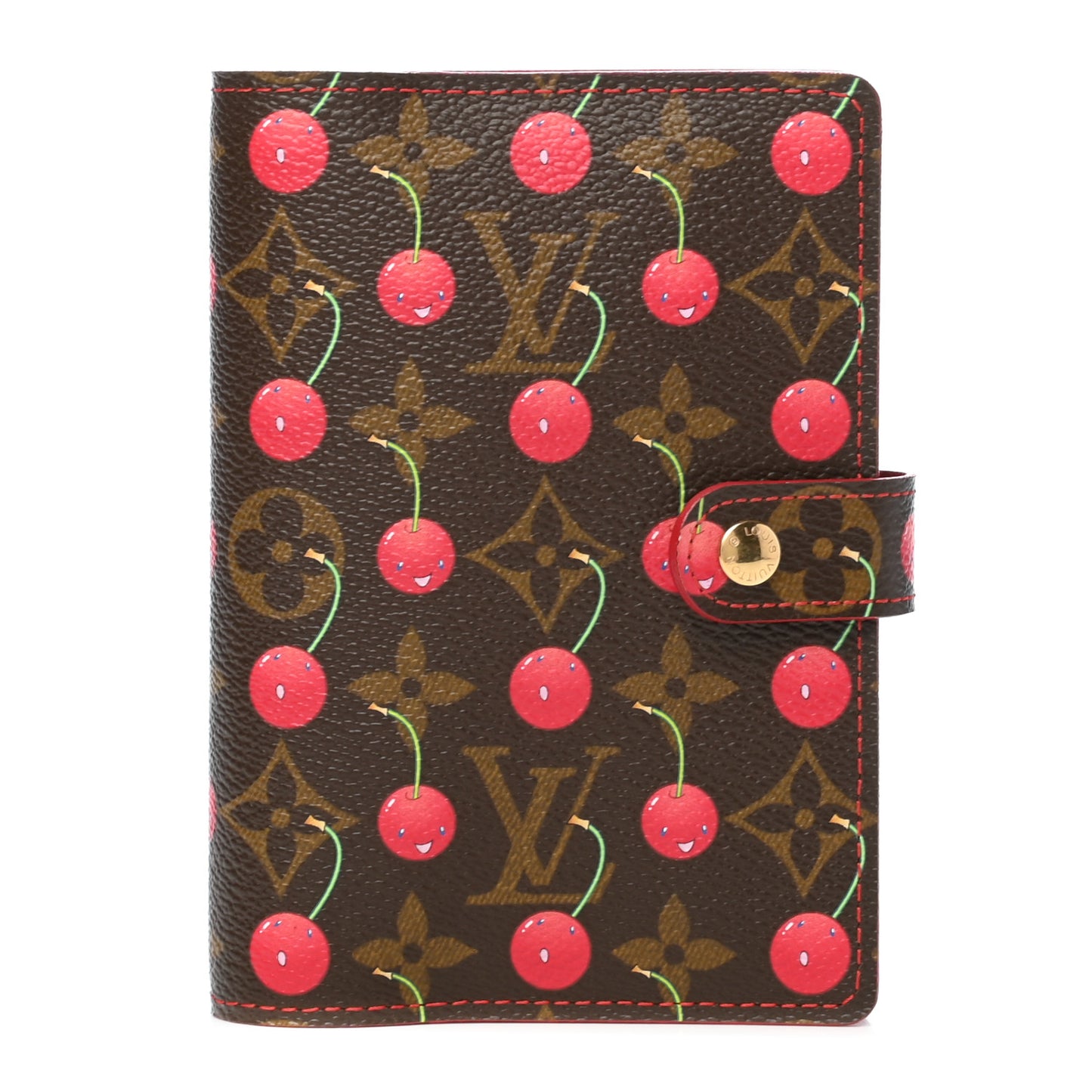 Monogram Cerises Small Ring Agenda Cover