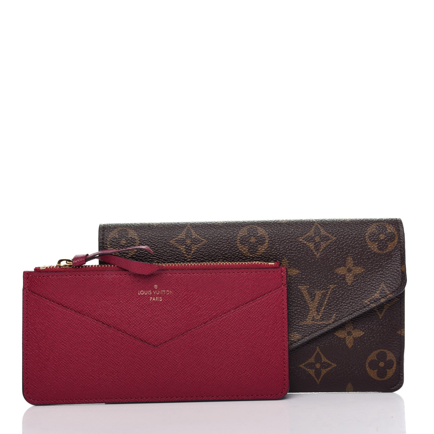 Louis Vuitton Monogram Jeanne Wallet Fuchsia 4 of 9