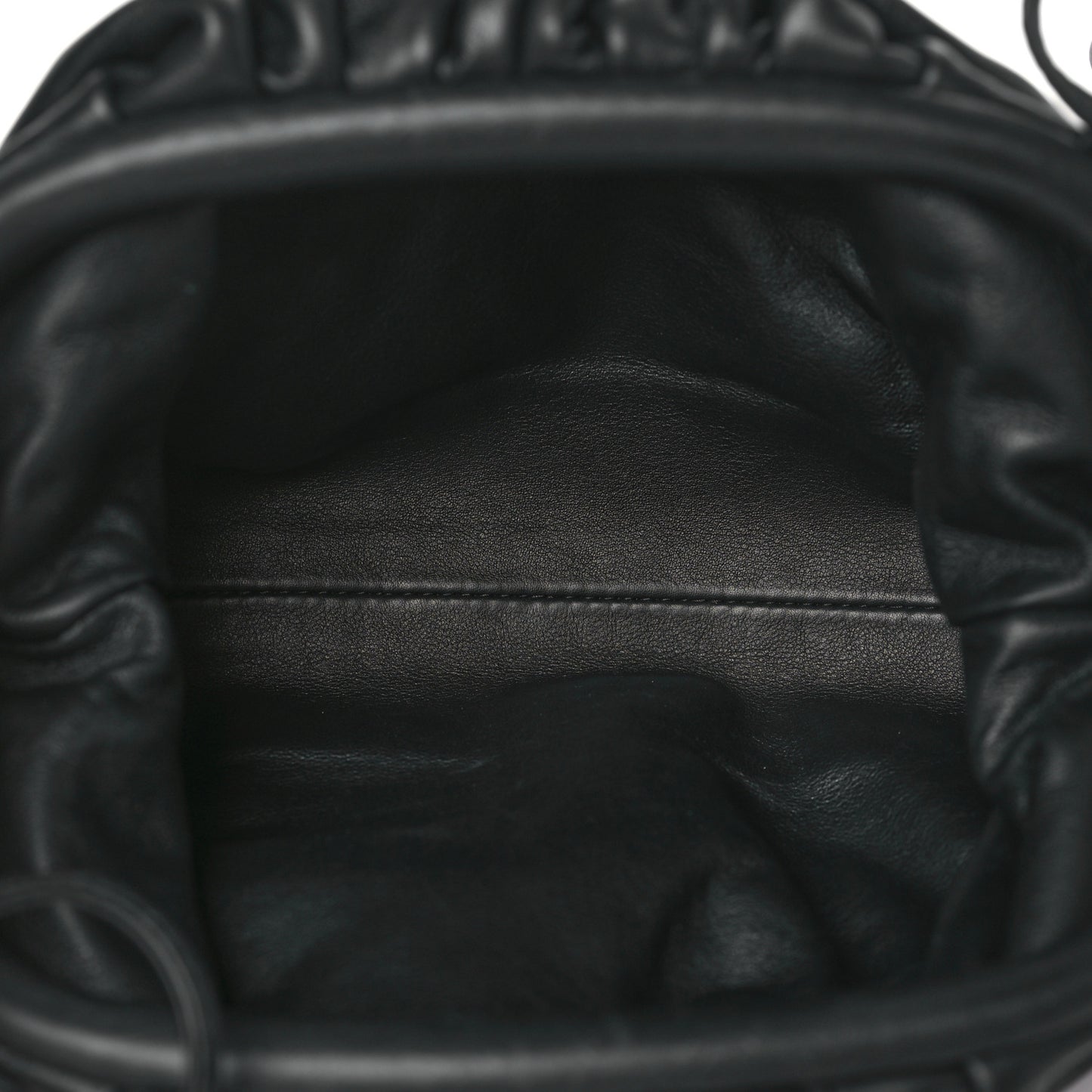 Butter Calfskin The Mini Pouch Black