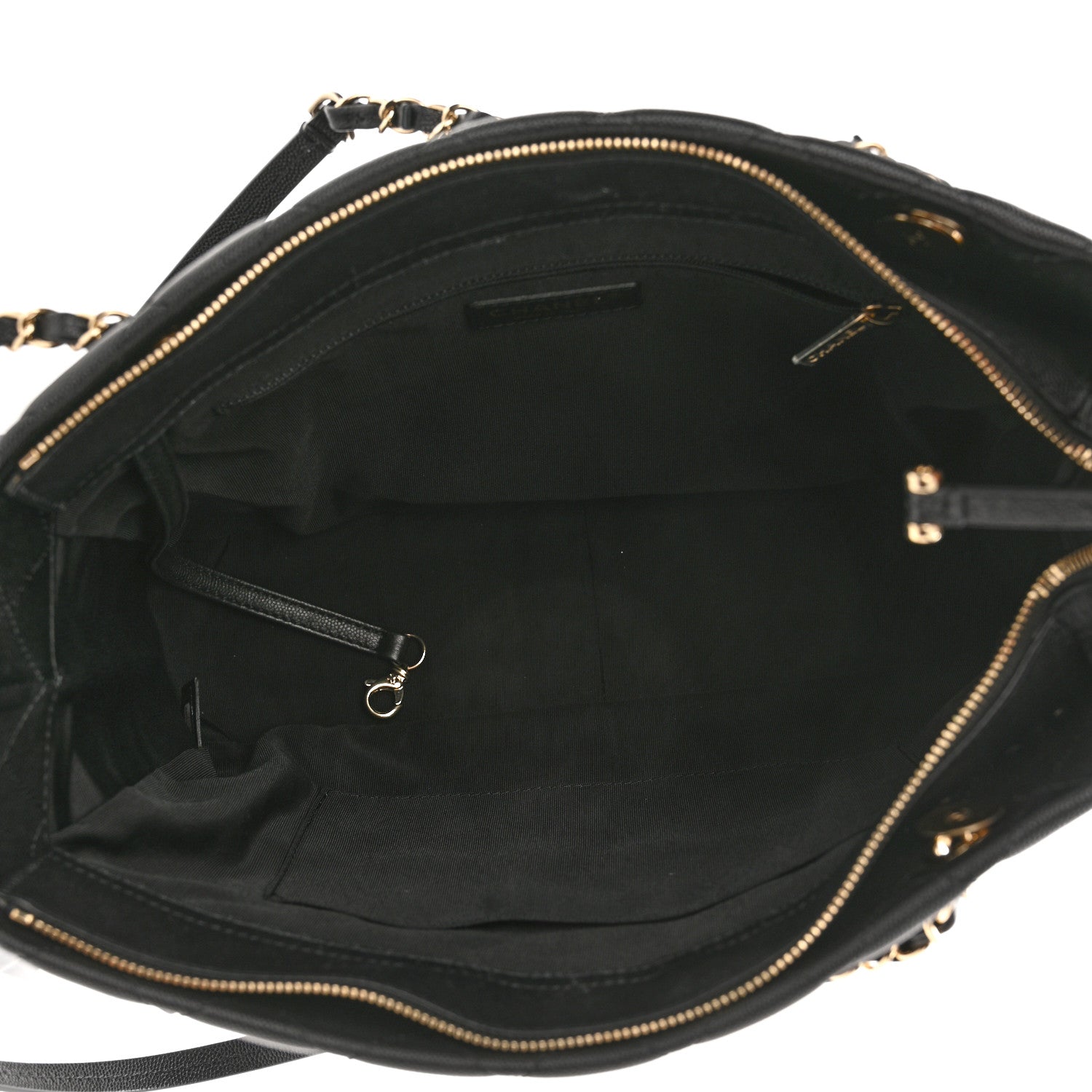 Chanel Caviar Quilted Rolled Up Tote Black 5 of 12