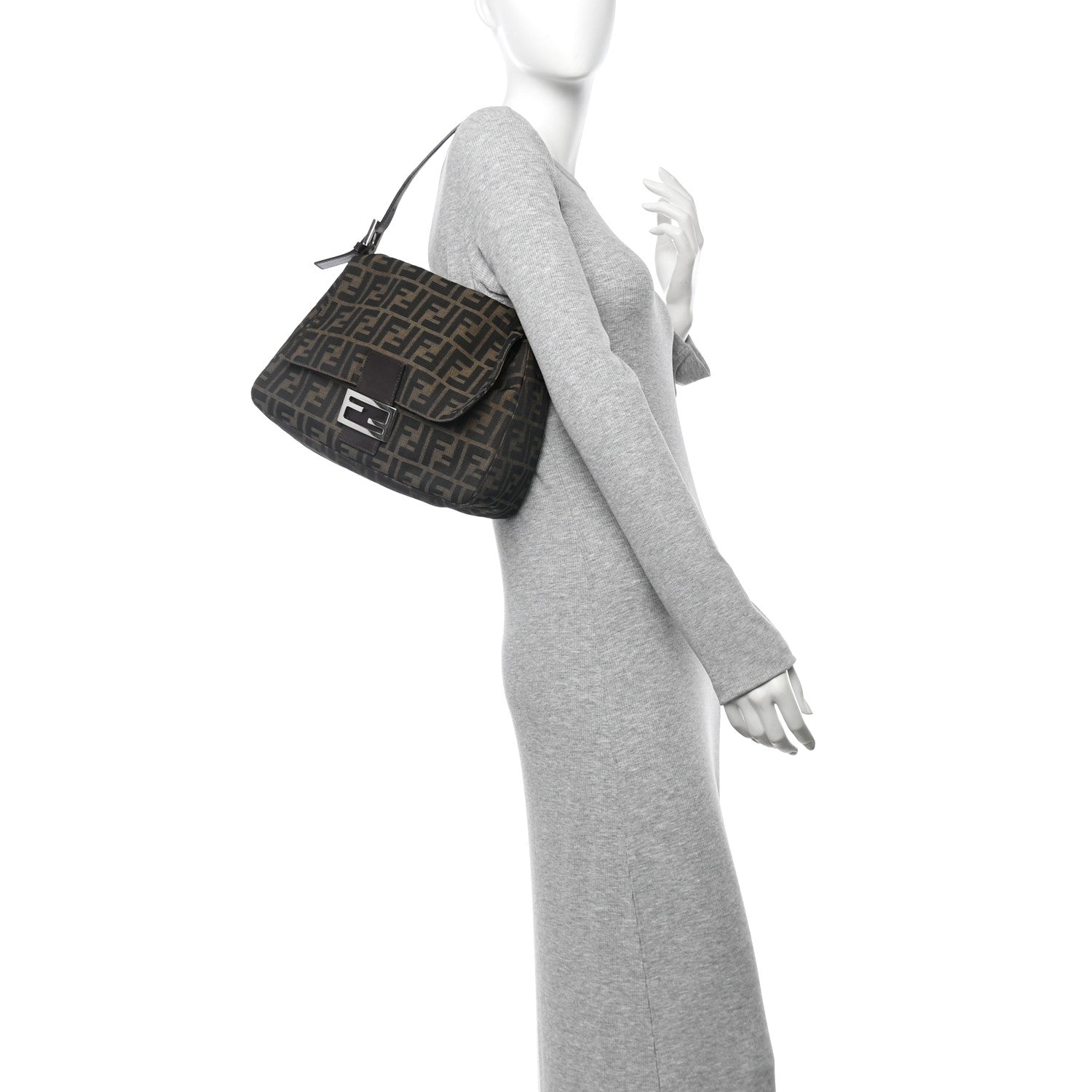 Fendi Zucca Mama Baguette Tobacco 2 of 9