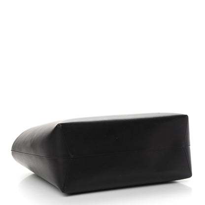 Mansur Gavriel Saffiano Large Shopping Tote Black Royal 5 of 10