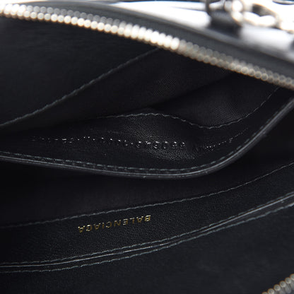 Balenciaga Calfskin I Love Techno XXS Ville Top Handle Bag Black Multicolor 8 of 11