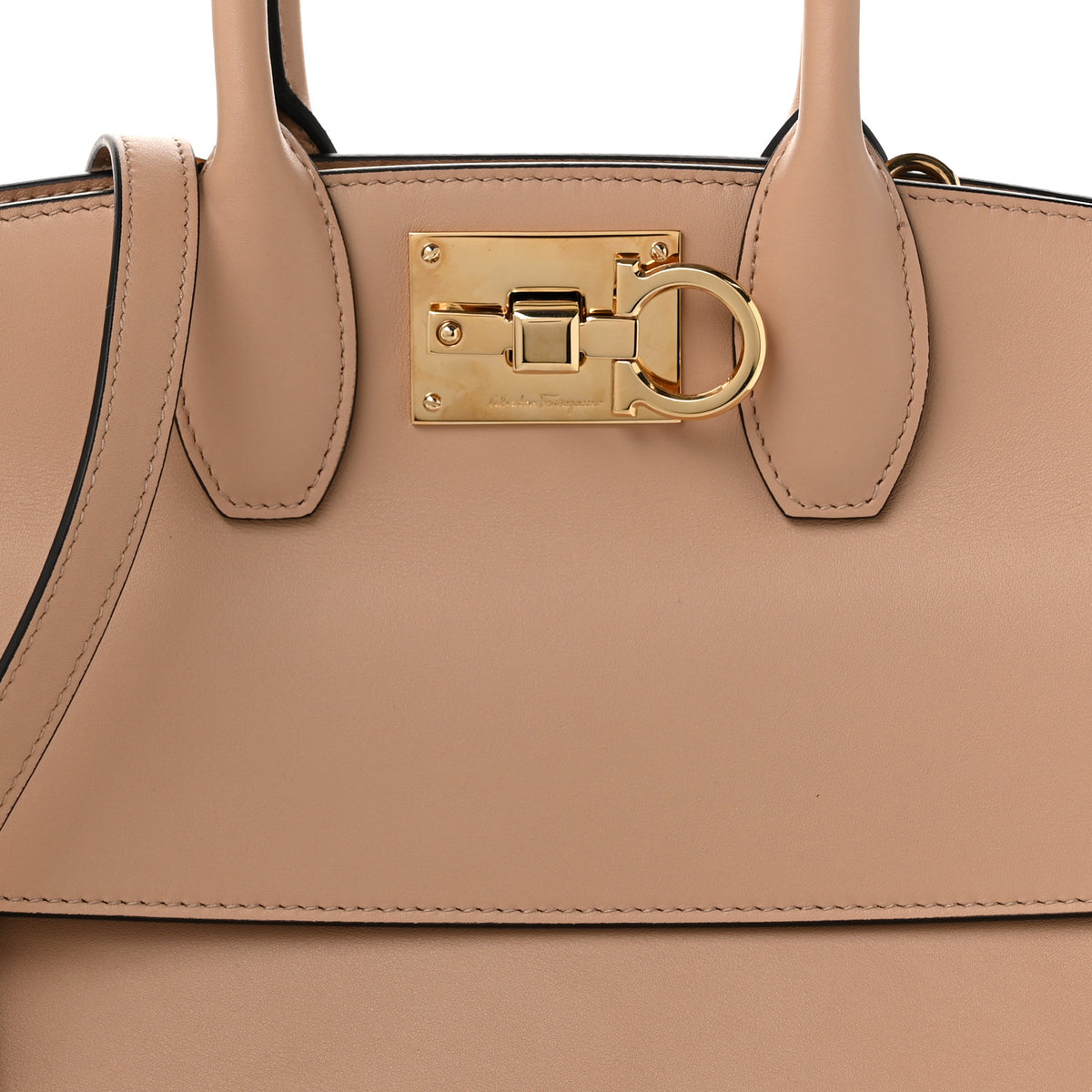 Calfskin Medium Studio Bag Daino