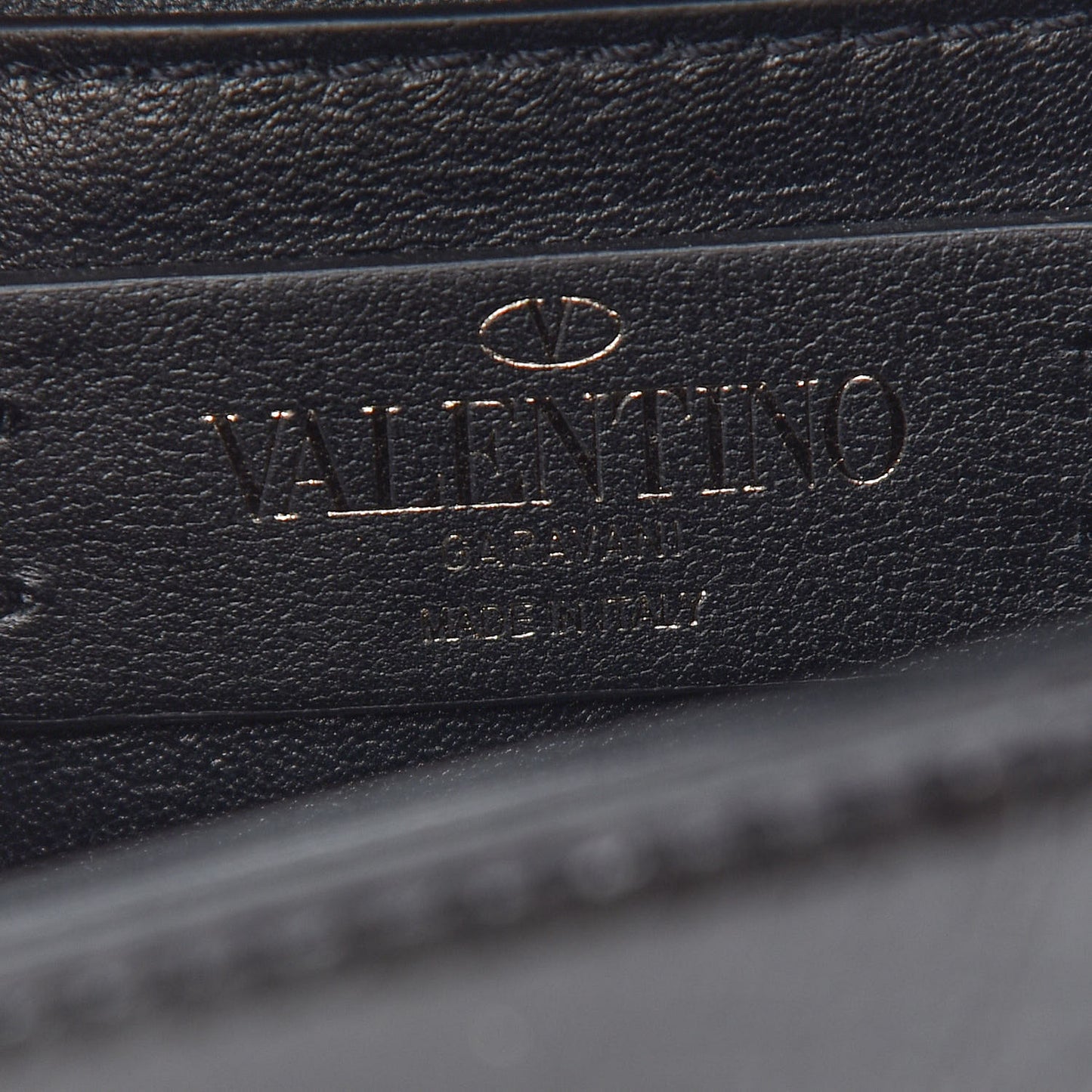 Brushed Calfskin Small Supervee Crossbody Bag Black