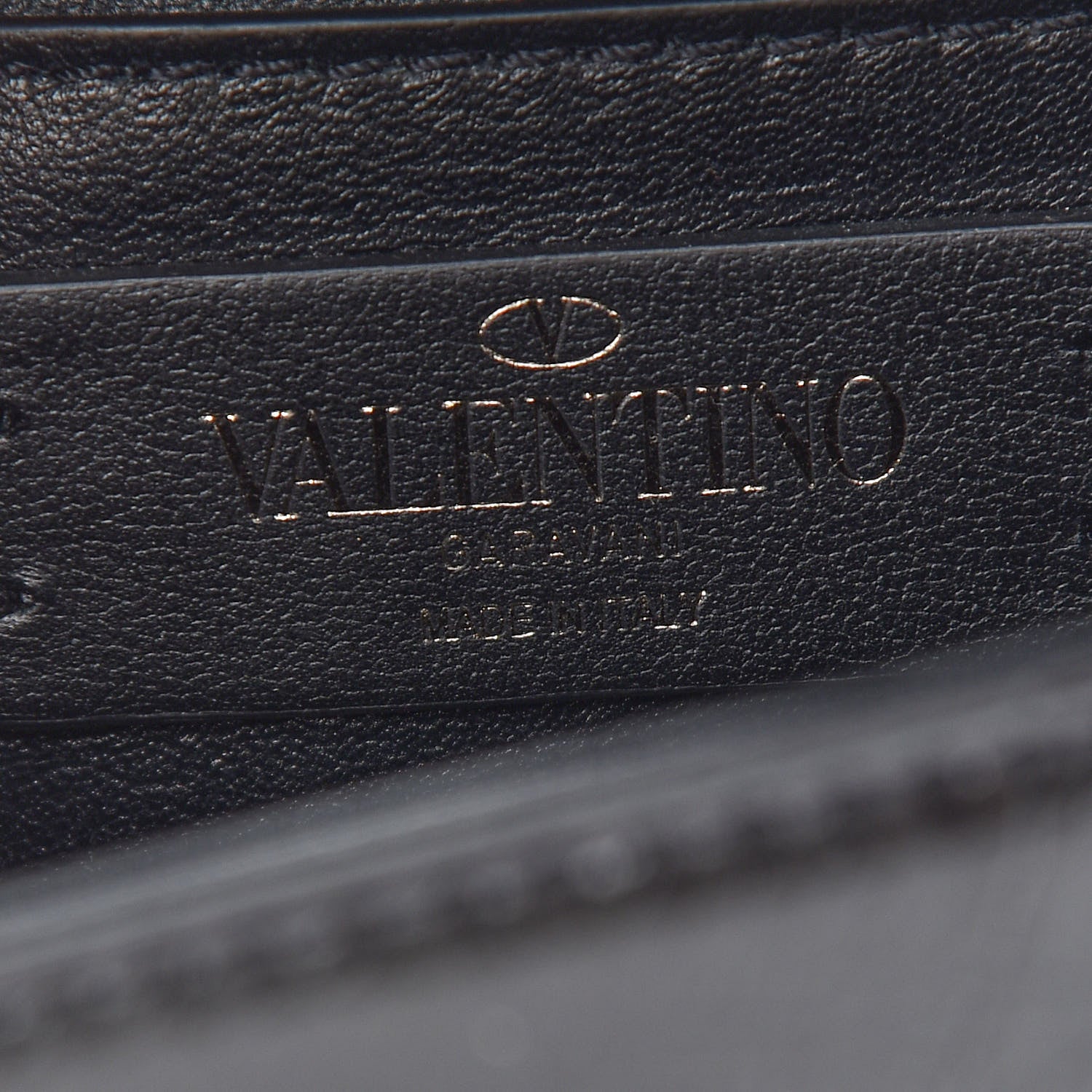 Valentino Garavani Brushed Calfskin Small Supervee Crossbody Bag Black 8 of 8