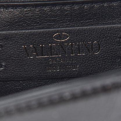 Valentino Garavani Brushed Calfskin Small Supervee Crossbody Bag Black 8 of 8