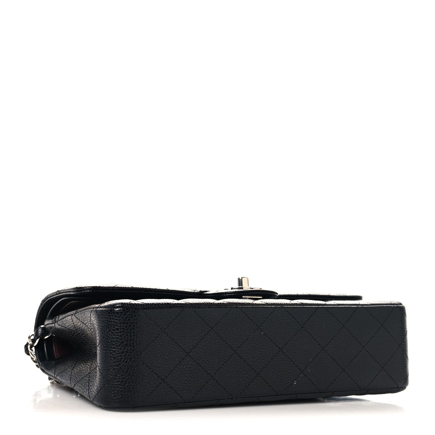 Chanel Caviar Quilted Medium Double Flap Black 4 of 14