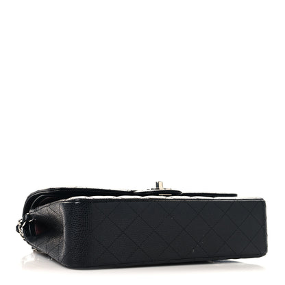 Chanel Caviar Quilted Medium Double Flap Black 4 of 14