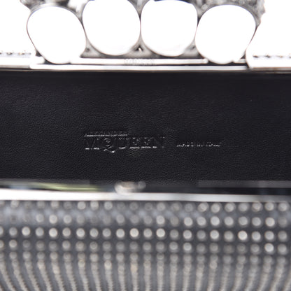 Alexander McQueen Nappa Studded Knucklebox Clutch Black 6 of 8