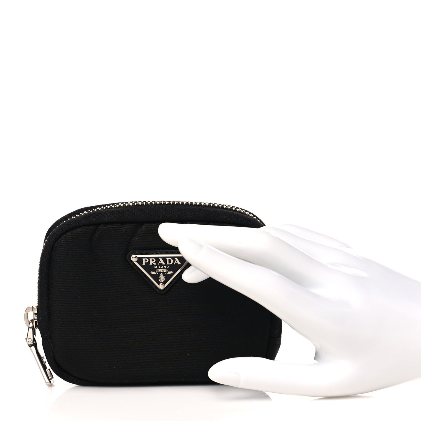 Re-Nylon Vela Cosmetic Pouch Black