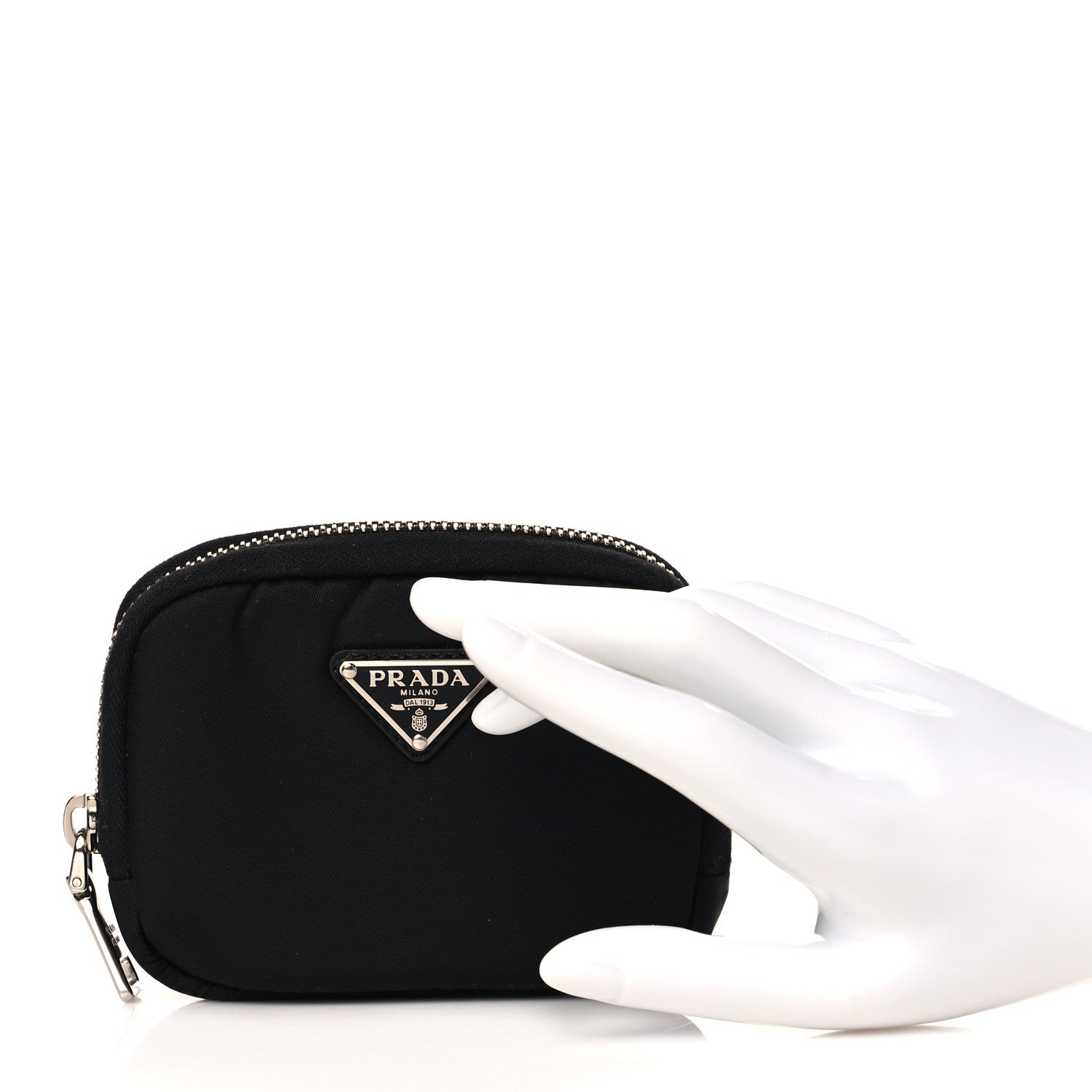 Prada Re-Nylon Vela Cosmetic Pouch Black 2 of 9