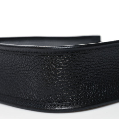 Hermes Taurillon Clemence Evelyne TPM Black 10 of 11