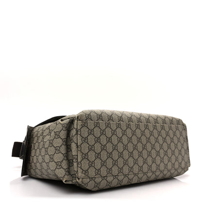 Gucci GG Plus Monogram Messenger Diaper Bag Dark Brown 4 of 8