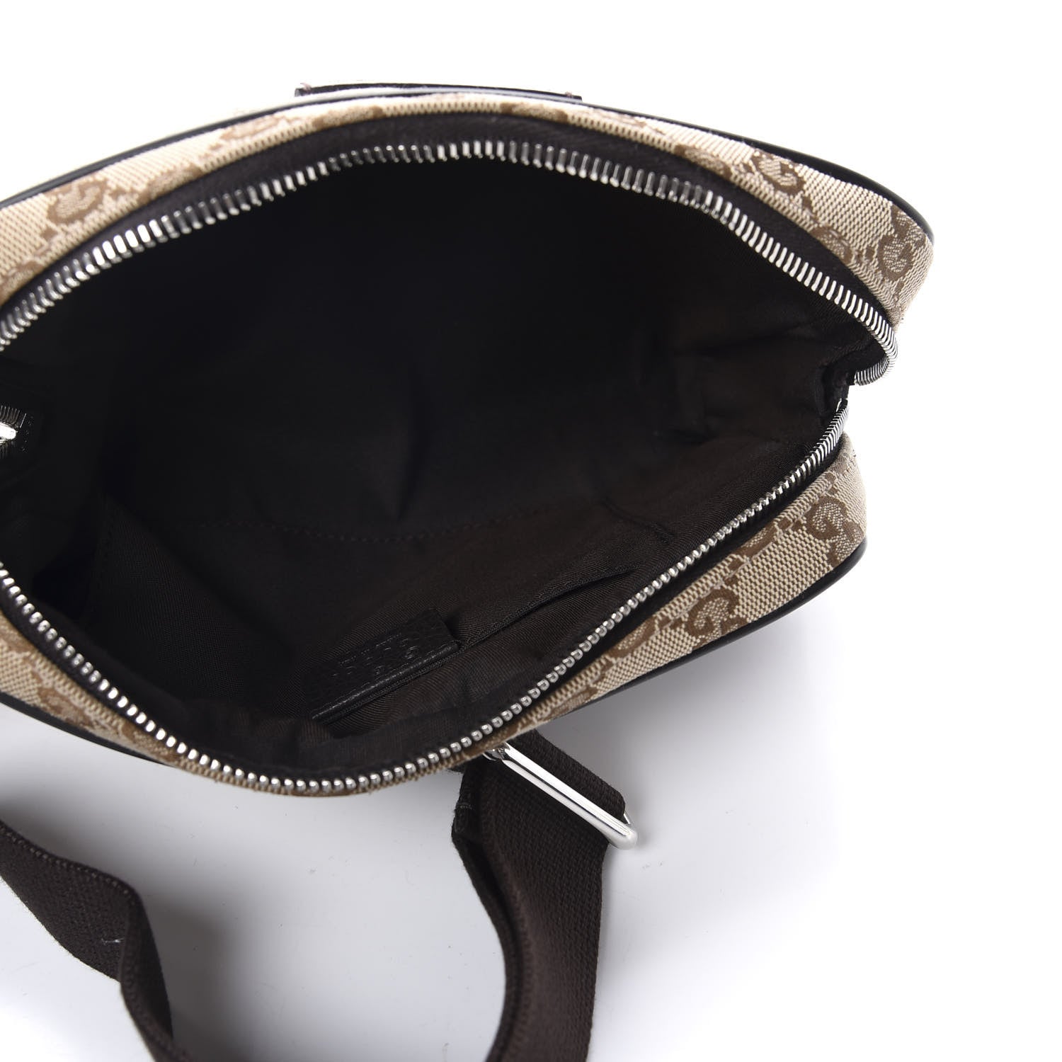 Gucci Monogram Belt Bag Dark Brown 5 of 10
