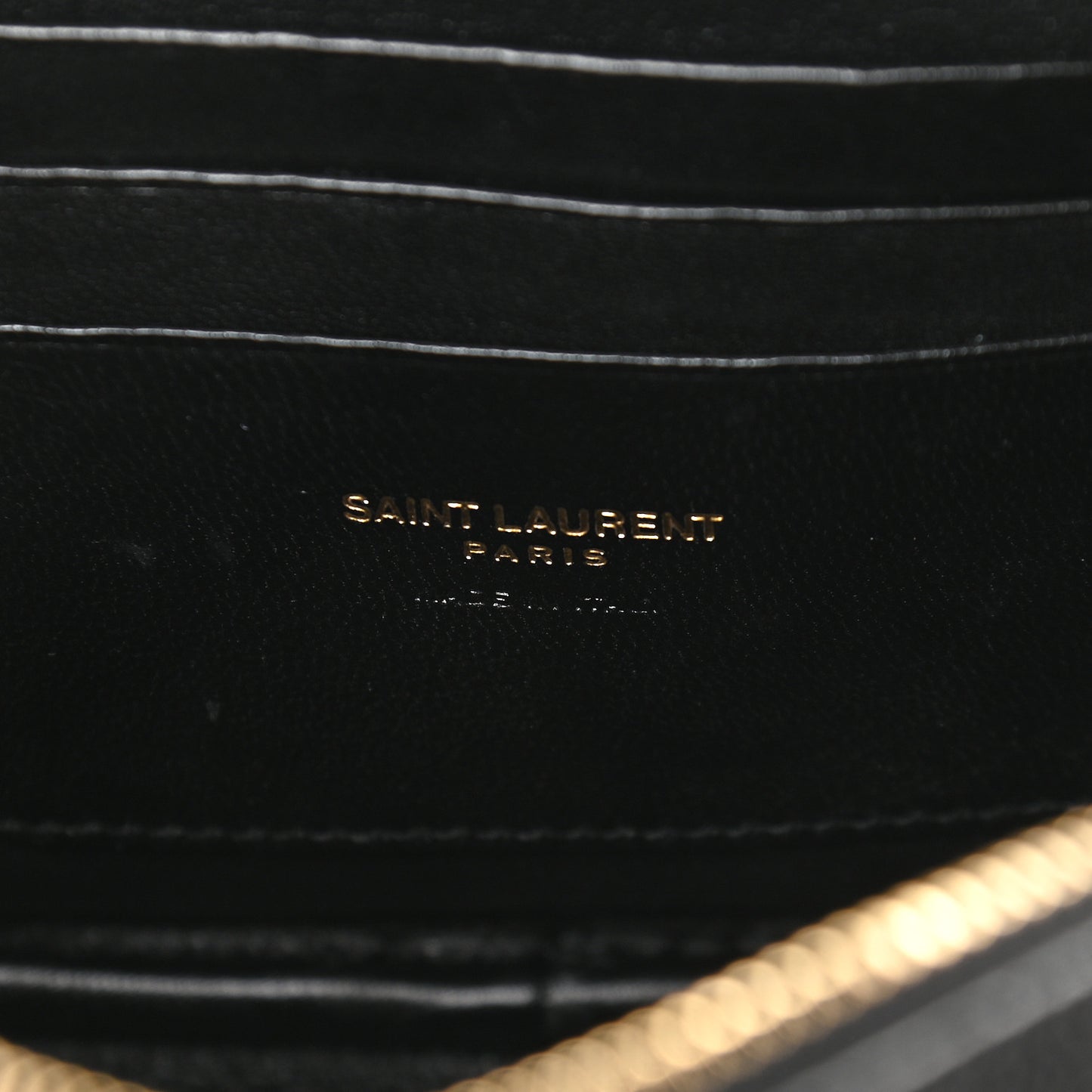 Grain De Poudre Matelasse Monogram Mini Lou Camera Bag Black