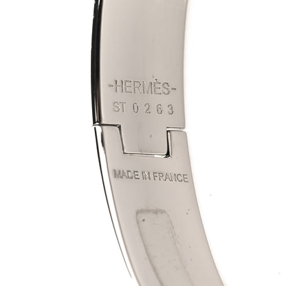 Hermes Enamel Narrow Clic Clac H Bracelet PM Black 4 of 4