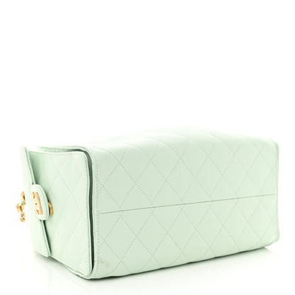 Chanel Caviar Quilted Small Chanel 25 Handbag Light Green 4 of 10