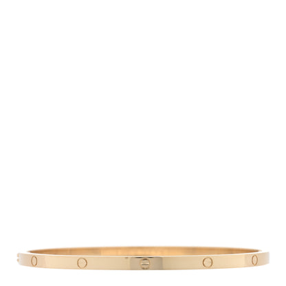 Cartier 18K Yellow Gold Small LOVE Bracelet 20 2 of 7