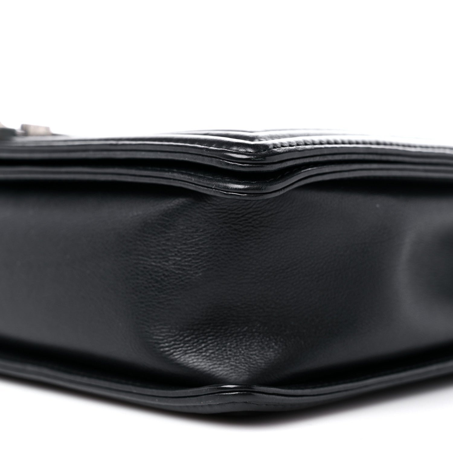 Chanel Calfskin Quilted Large Boy Flap Black 9 of 10