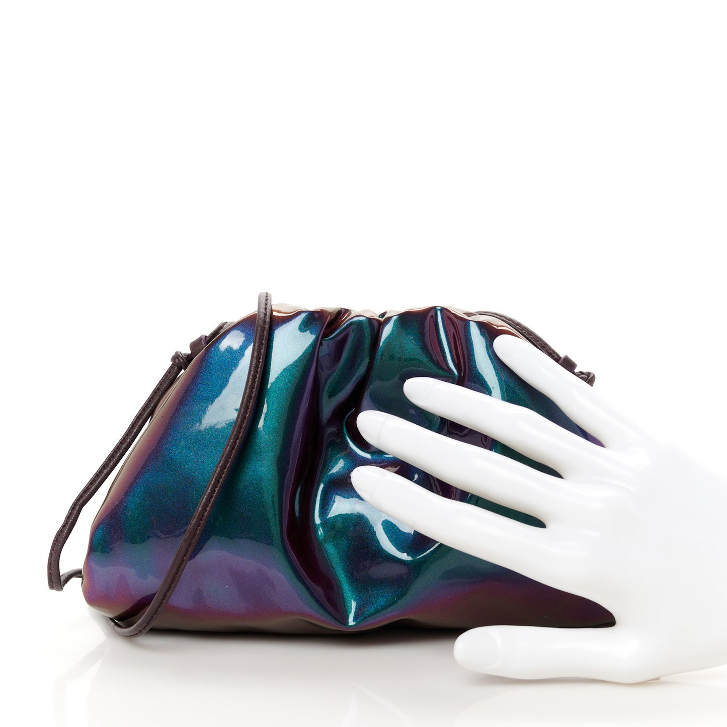 Patent Mini Pouch Holographic