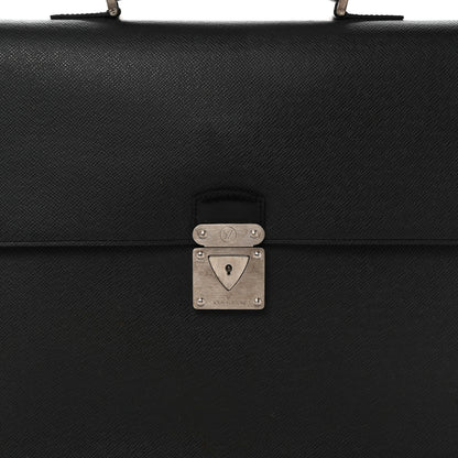 Louis Vuitton Taiga Neo Robusto 2 Compartment Briefcase Black 6 of 14