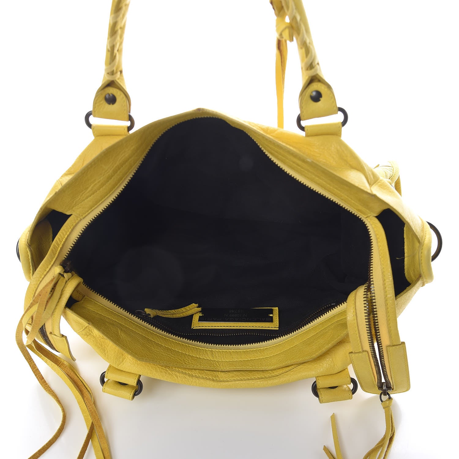 Balenciaga Agneau Classic Hardware City Mimosa Verveine 5 of 11