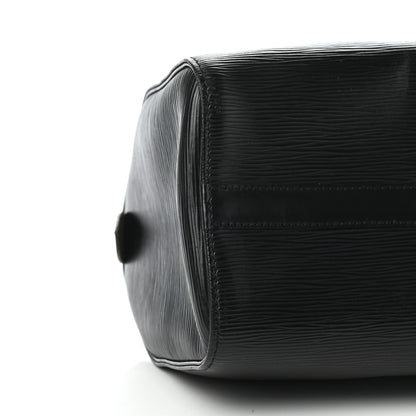 Louis Vuitton Epi Speedy 25 Black 7 of 10