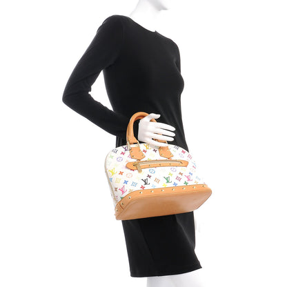Louis Vuitton Monogram Multicolor Alma White 2 of 14