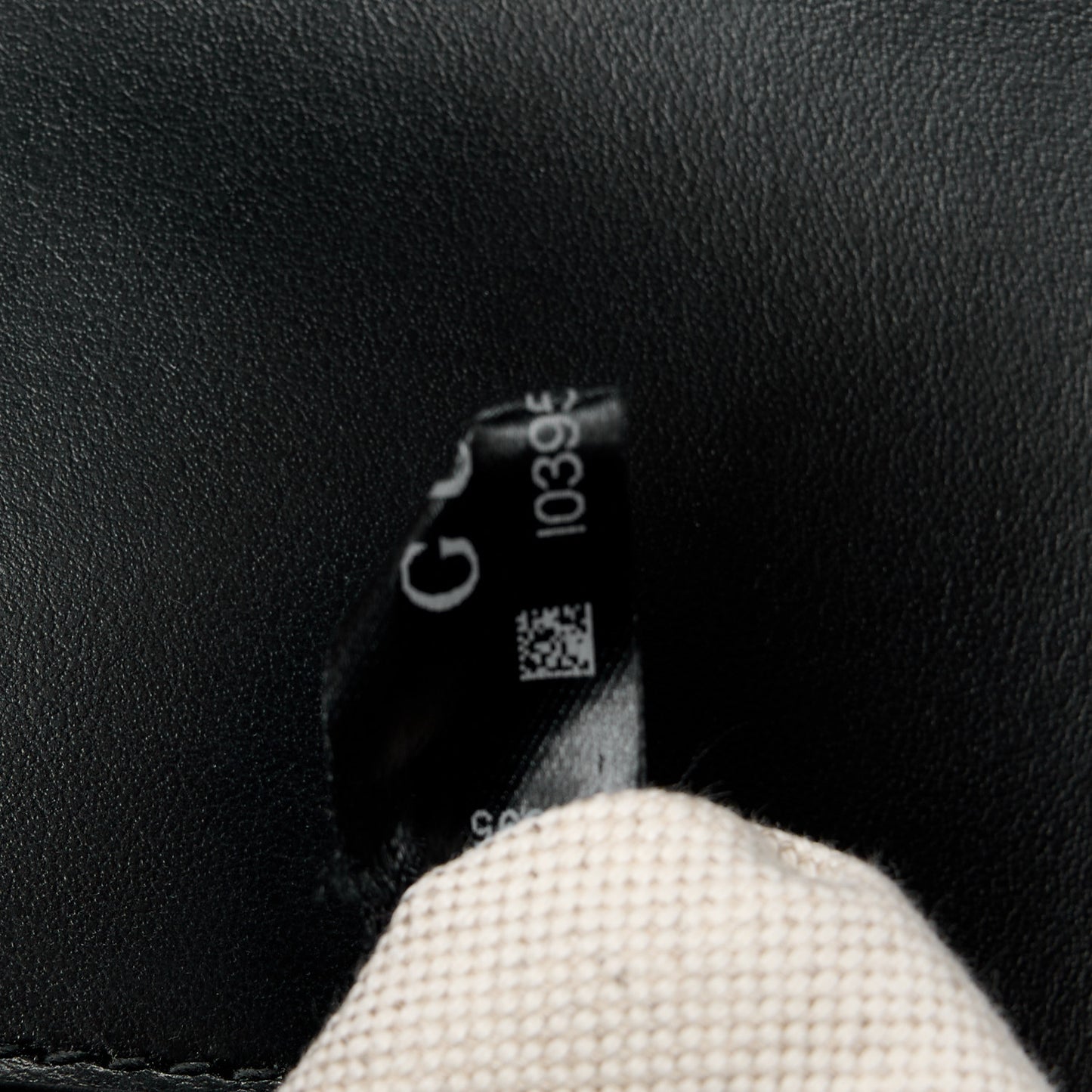 Calfskin GG Matelasse Small Flap Shoulder Bag Black Natural
