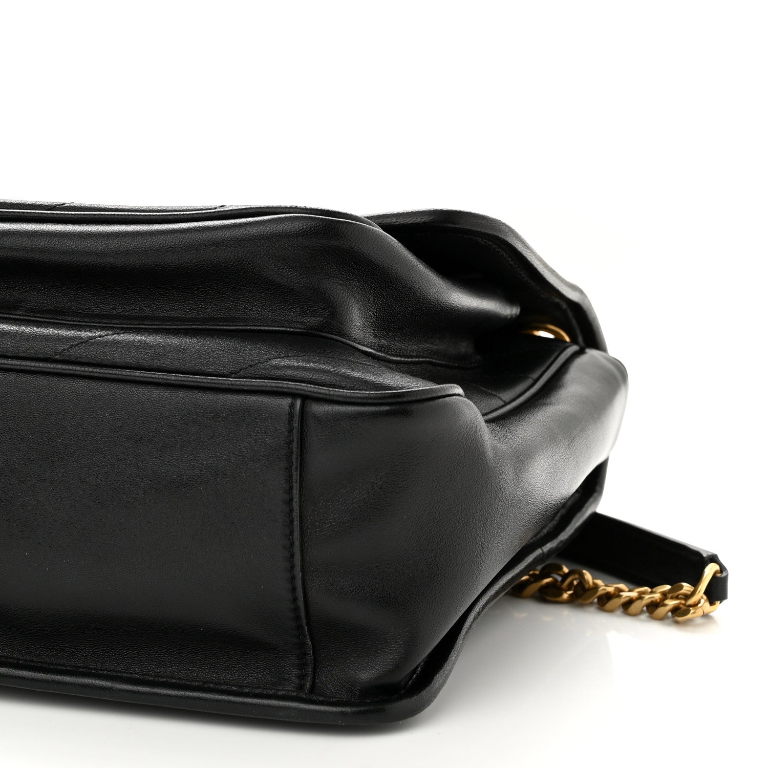 Saint Laurent Lambskin Matelasse Monogram Medium Niki Chain Satchel Black 10 of 10